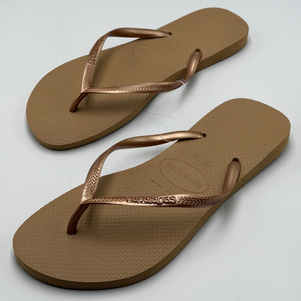 SLIM0058 | W's 9/10 | Havaianas SLIM SOLID flip flops / sandals - Picture 5 of 8